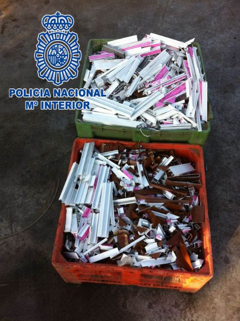 La Policía Nacional detiene a los autores de un robo con fuerza en una empresa de Fortuna