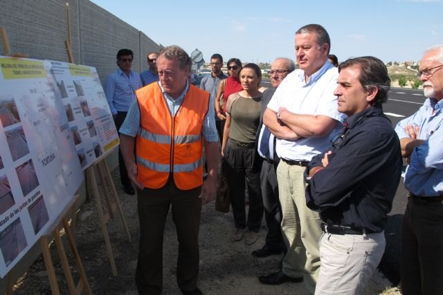 Fomento mejora la seguridad vial en la variante de Fortuna con una inversión de 664.000 euros
