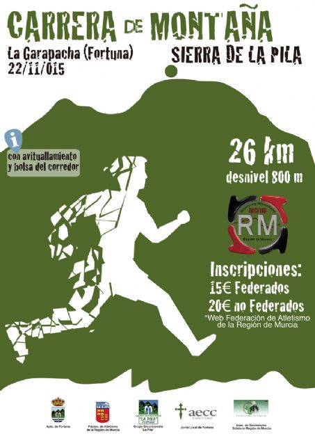 Últimos días para inscribirte en la I Carrera de Montaña Solidaria “Sierra de la Pila”