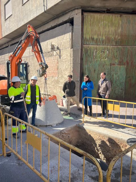 Obras de mejora en Fortuna minimizarán las pérdidas de agua en la red municipal