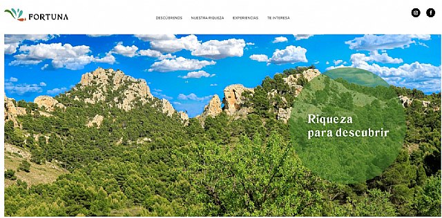 El Ayuntamiento de Fortuna estrena web turística: descubrefortuna.es