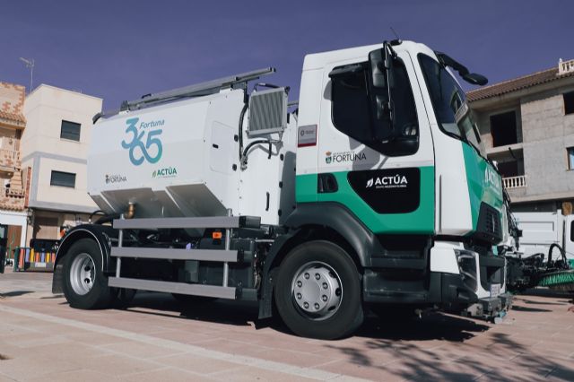 Fortuna presenta un nuevo modelo de limpieza viaria más moderno y respetuoso con el entorno