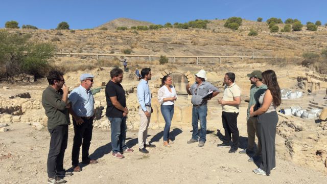 Cultura promueve la recuperación y puesta en valor de los Baños Romanos de Fortuna con una inversión de 150.000 euros