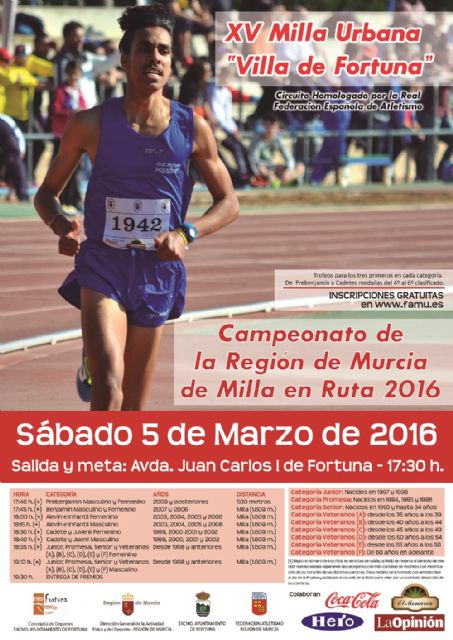 Fortuna, de nuevo capital regional de la milla