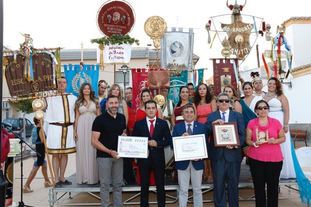Un cupón especial del sorteo de la ONCE homenajea el XX Aniversario de las Fiestas Sodales Ibero-Romanas de Fortuna