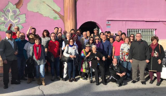El Partido Comunista de la Región de Murcia junto a Izquierda Unida Verdes celebra en Fortuna las jornadas municipalistas con sus cargos públicos, actuales y futuros