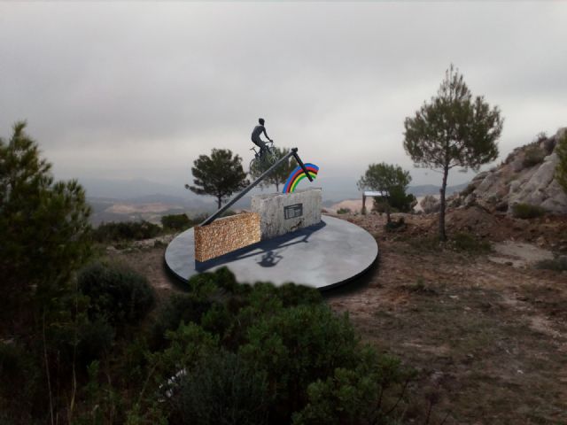 El ciclista Alejandro Valverde tendrá un monumento en su honor en pleno corazón de la Sierra de la Pila