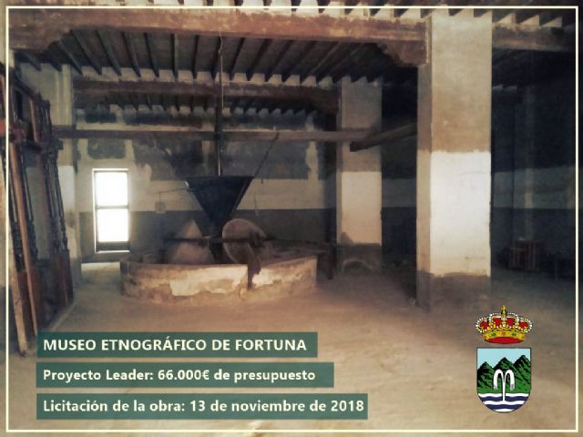 Se ha realizado el anuncio de licitación las obras para la construcción del Museo Etnográfico de Fortuna