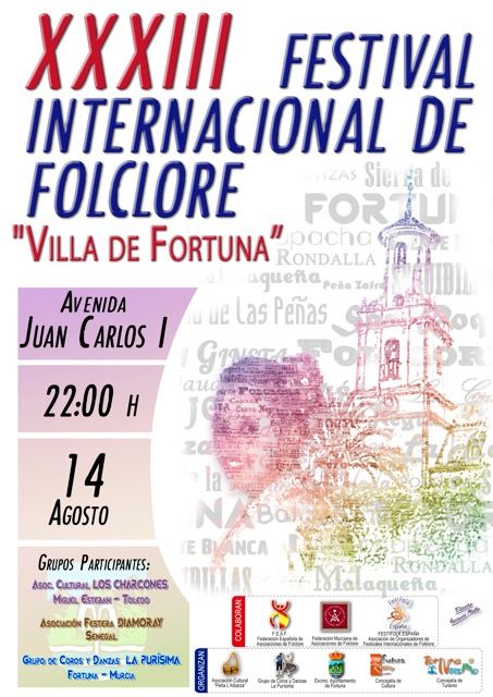Fortuna celebra la edición 33 del Festival Folclórico Internacional con grupos visitantes de gran nivel